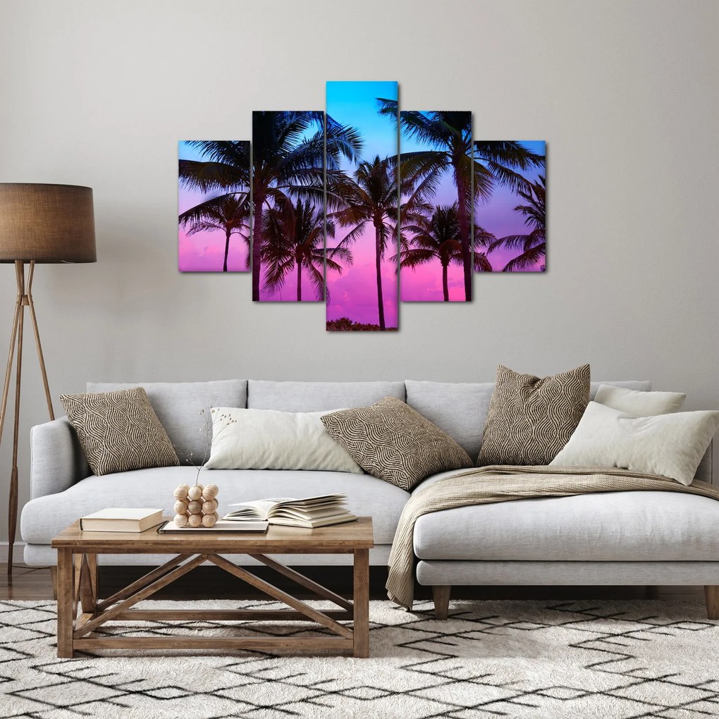 Obraz - Palmy v Miami (150x105 cm)