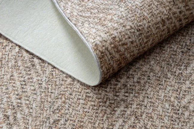 Koberec protišmykový ANDRE 1577 Jodelka, chevron - béžový