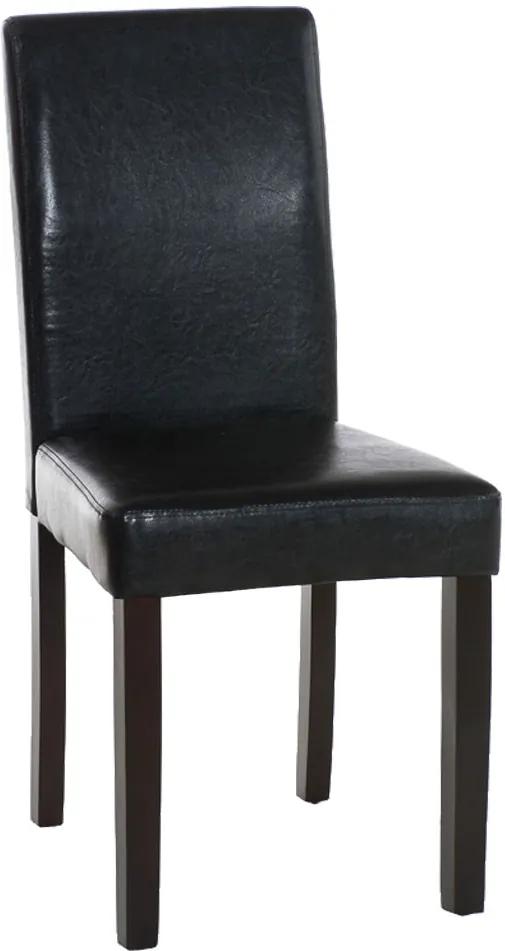 Jedálenská stolička Inn, nohy tmavo hnedé (SET 4 ks) Farba Hnedá