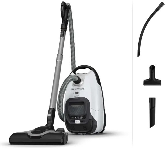 Rowenta - Vreckový vysávač SILENCE FORCE ALLERGY+ 4,5l 400W/230V čierna/biela