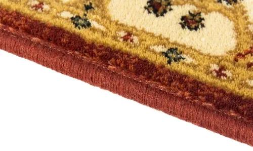 Koberce Breno Kusový koberec PRAGUE 636/IB2R, červená, viacfarebná,67 x 120 cm