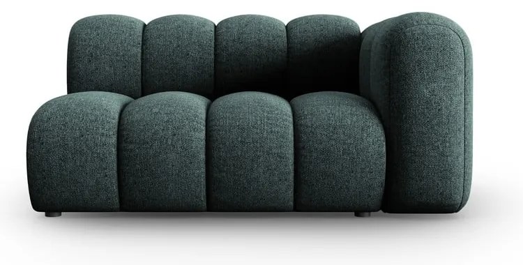 Tyrkysovomodrý modul pohovky (pravý roh) Lupine – Micadoni Home