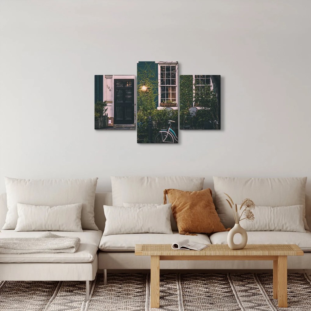 Obraz - Doma z prechádzky (90x60 cm)