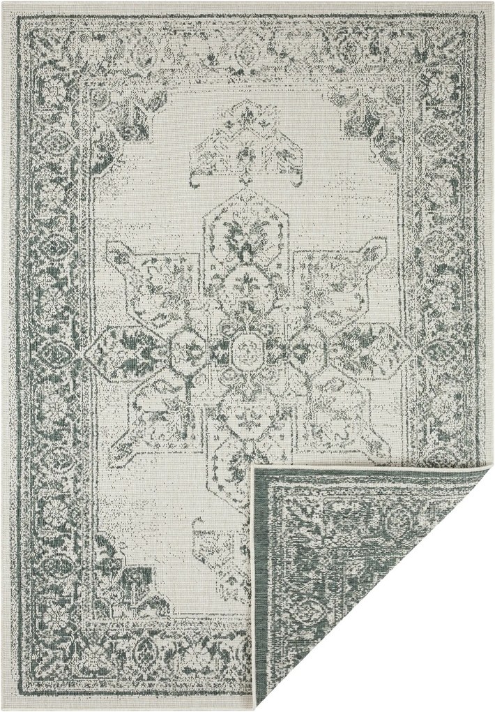 Bougari - Hanse Home koberce Kusový koberec Twin Supreme 104139 Green/Cream - 200x290 cm