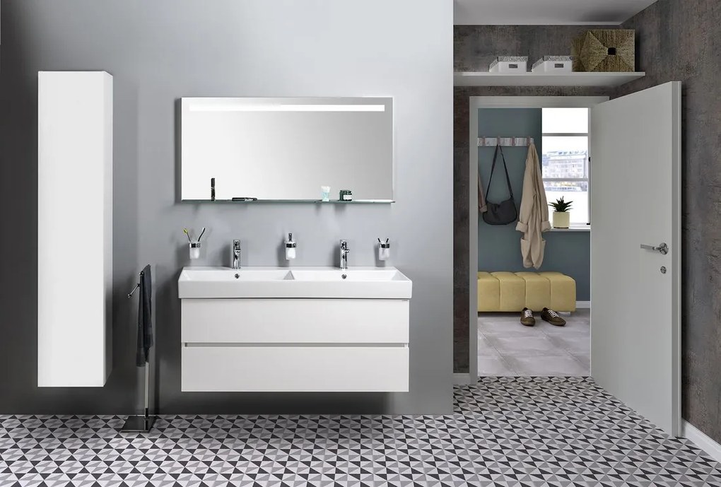 Sapho Sapho, ESPACE skrinka 35x172x32cm, 2x dvierka, ľavá/pravá, dub cuneo, ESC230-2525