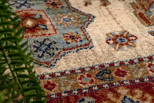 Behúň KESHAN 7683/53555 béžový / terakota