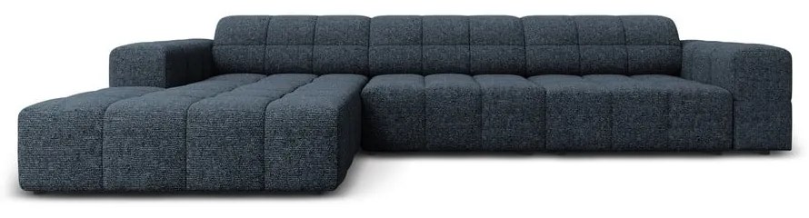 Modrá rohová pohovka (ľavý roh) Chicago – Cosmopolitan Design