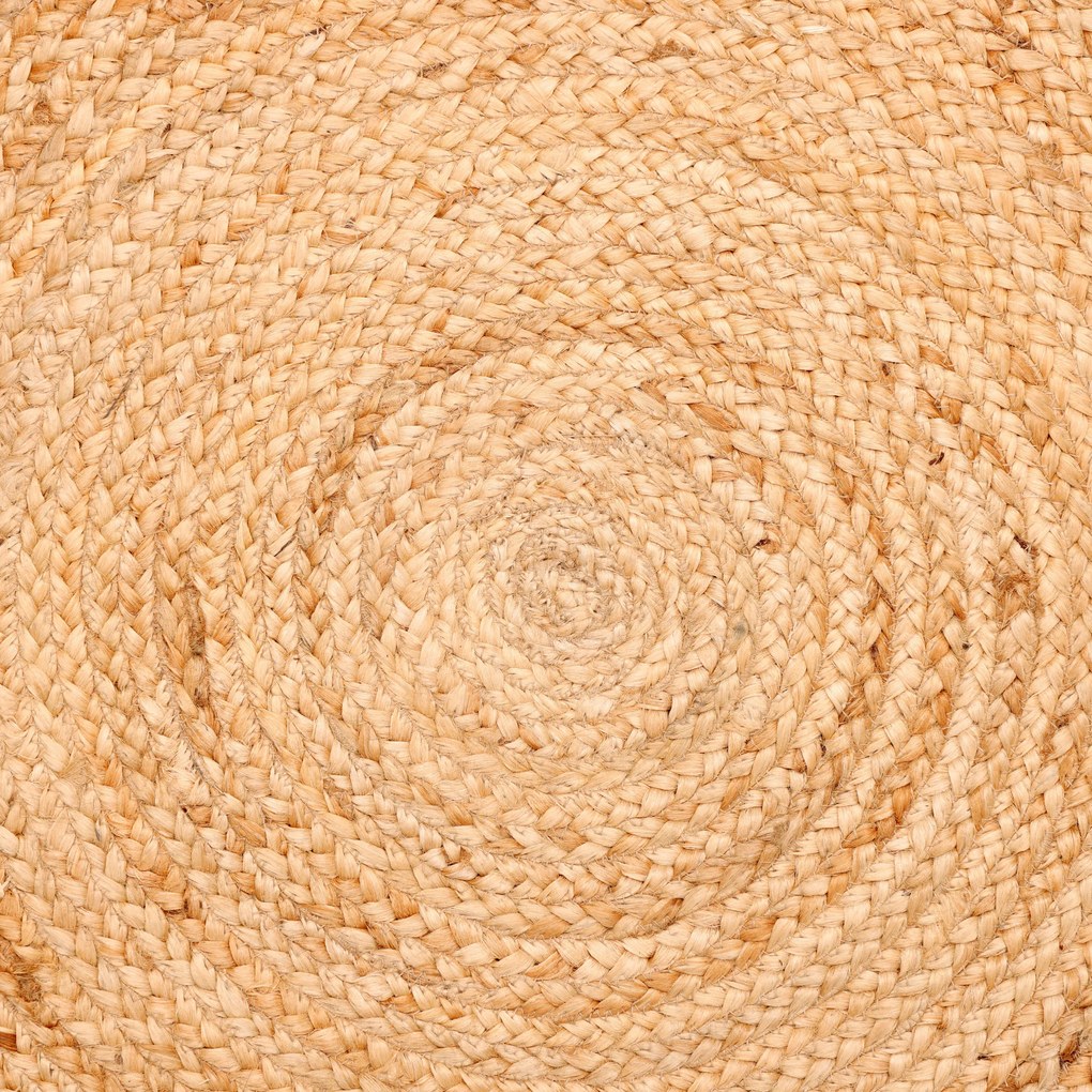 AKCIA: 120x120 (průměr) kruh cm Kusový koberec Lola natur kruh, béžová, chodba / predsieň, My Flair