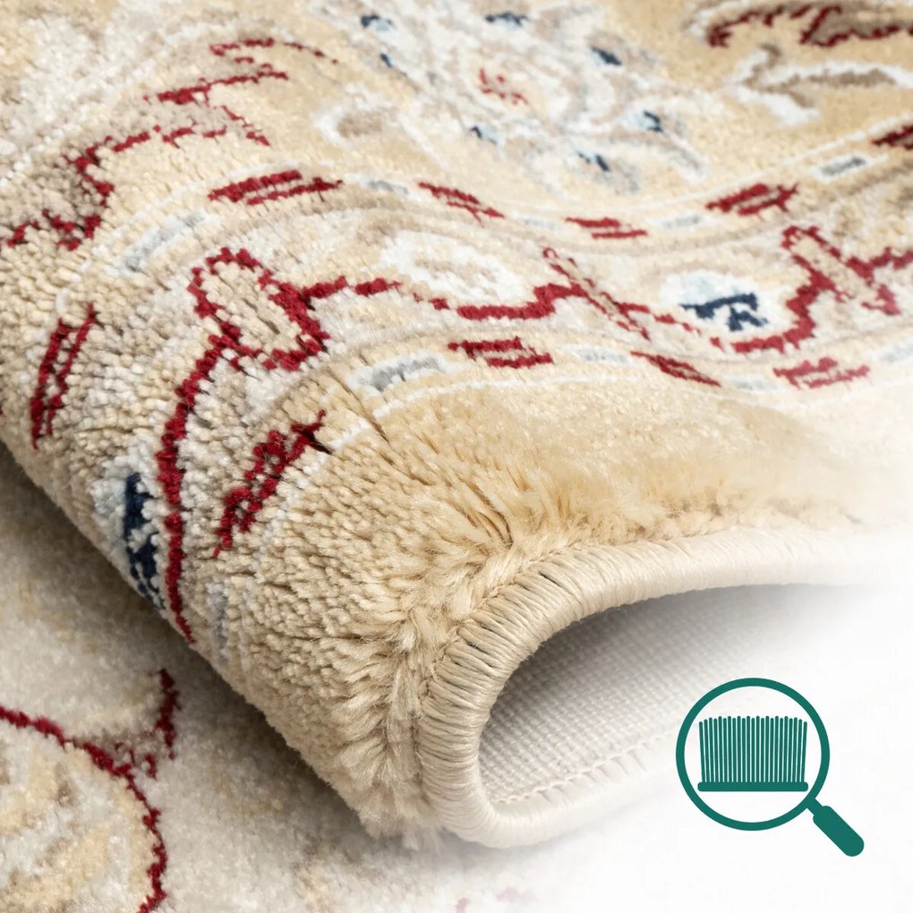 Angel Carpet, Kusový koberec Sultan 26 Beige, 120x170, béžová, kancelária