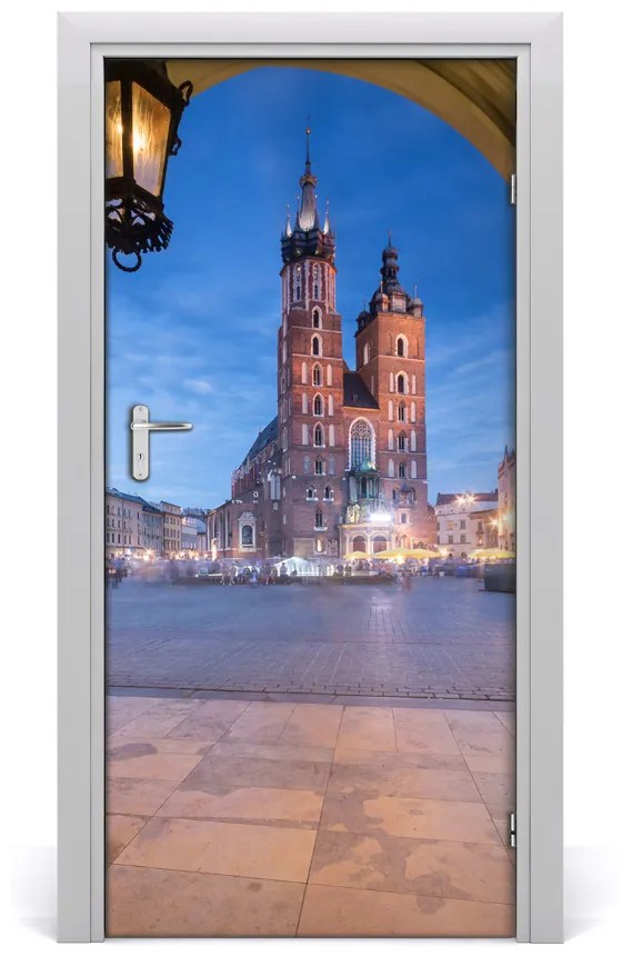 Fototapeta samolepiace na dvere Krakov Poľsko 85x205 cm