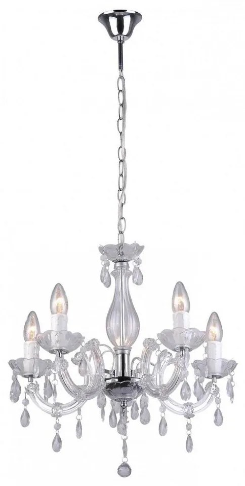 Zuma Line RLD94016-5A - Luster na reťazi MAGNOLIA 5xE14/40W/230V ZL0180