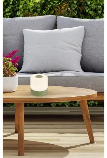 Briloner 7461019 - LED Stmievateľná nabíjacia stolná lampa LED/2W/5V IP44 zelená