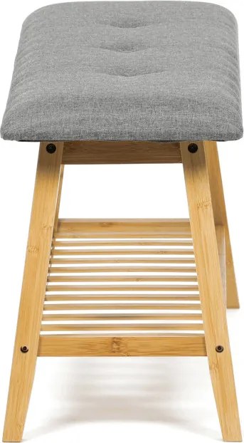 Bambusový botník prírodný DR-N1012 GREY2