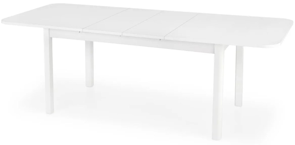 Jedálenský rozkladací stôl Florian 160/228 cm biely