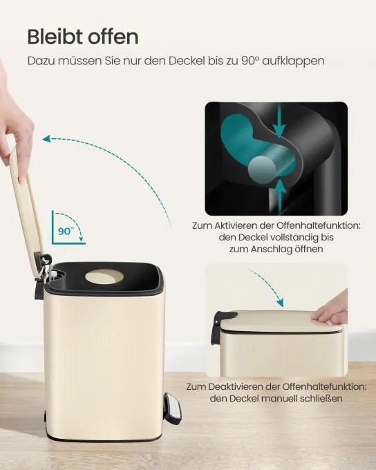 Odpadkový kôš 6L LTB590A02