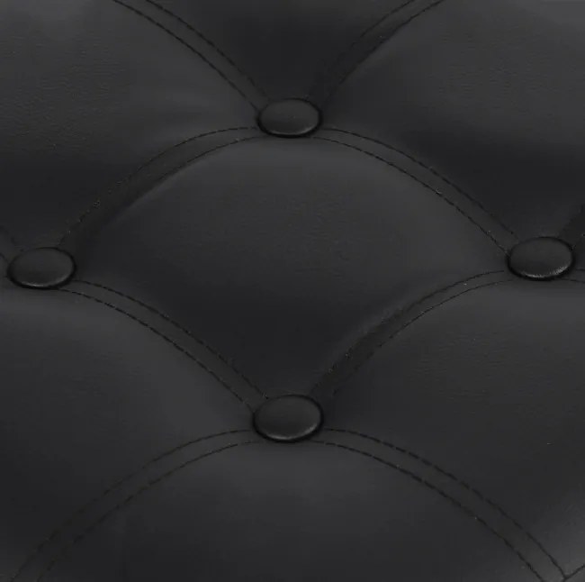 Skladacia taburetka L čierna