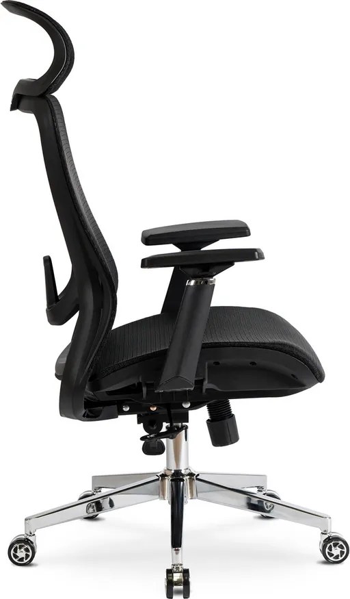 Kancelárske kreslo ergonomické otočné OHIO čierne