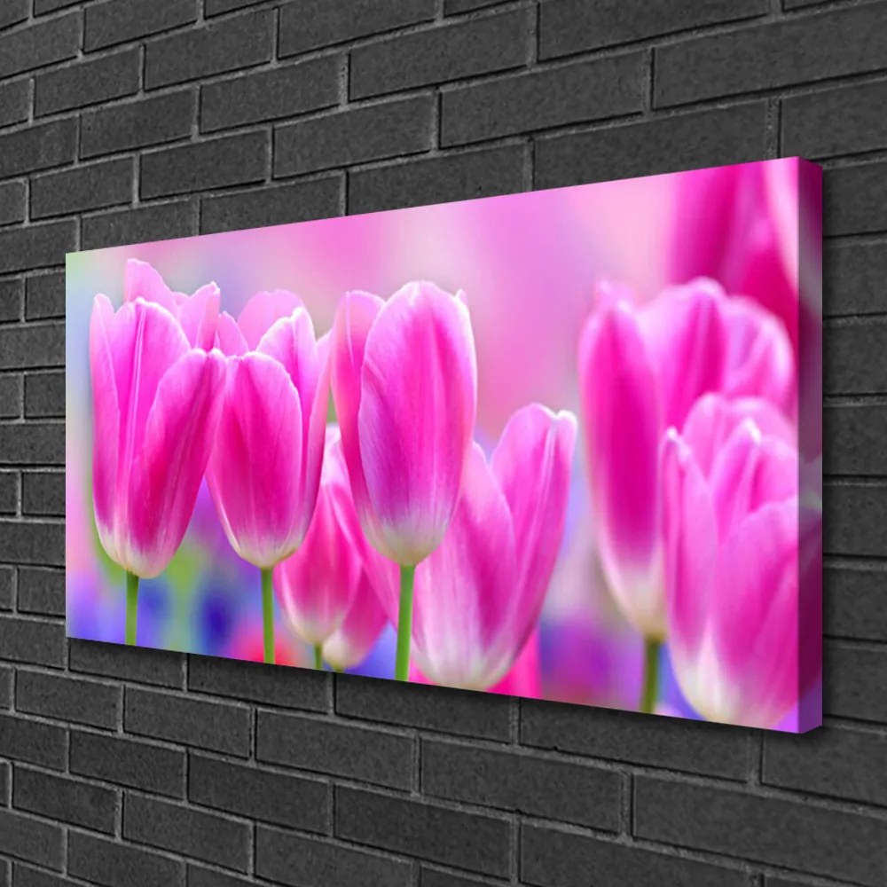 Obraz na plátne Tulipány 120x60 cm