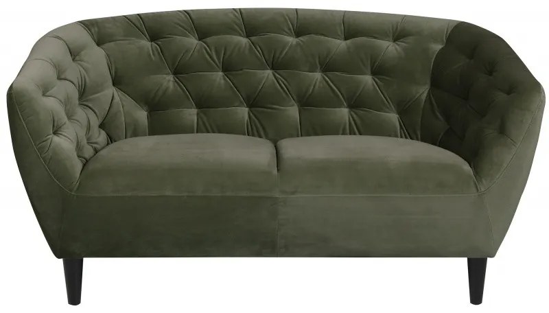 Pohovka Ria 150 cm fľaškovo zelená