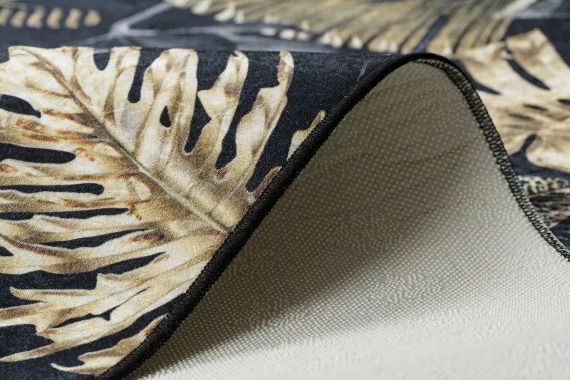 Dywany Łuszczów, Kusový koberec ANDRE Leaves 1311, 80x150, viacfarebná, chodba / predsieň