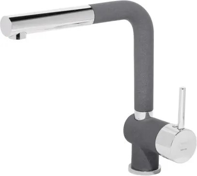 Kuchynská drezová batéria Sinks Mix 3 P, šedá titanium%