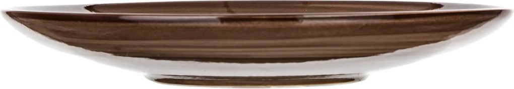 Banquet Súprava 6 plytkých tanierov Palas 27 cm, hnedá