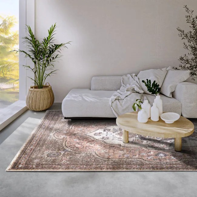 Koberec Villeroy & Boch Kollektion 1871 Renata červený / viacfarebný