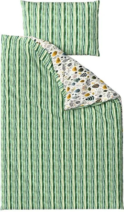 Krepové obliečky TREEVELLA POLY zelené Rozmer obliečky: 70 x 90 cm | 140 x 220 cm