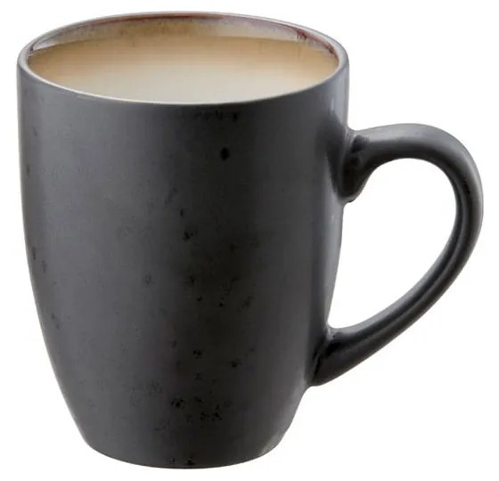 Čierne keramické hrnčeky v súprave 4 ks 300 ml Gastro Black/Mix – Bitz