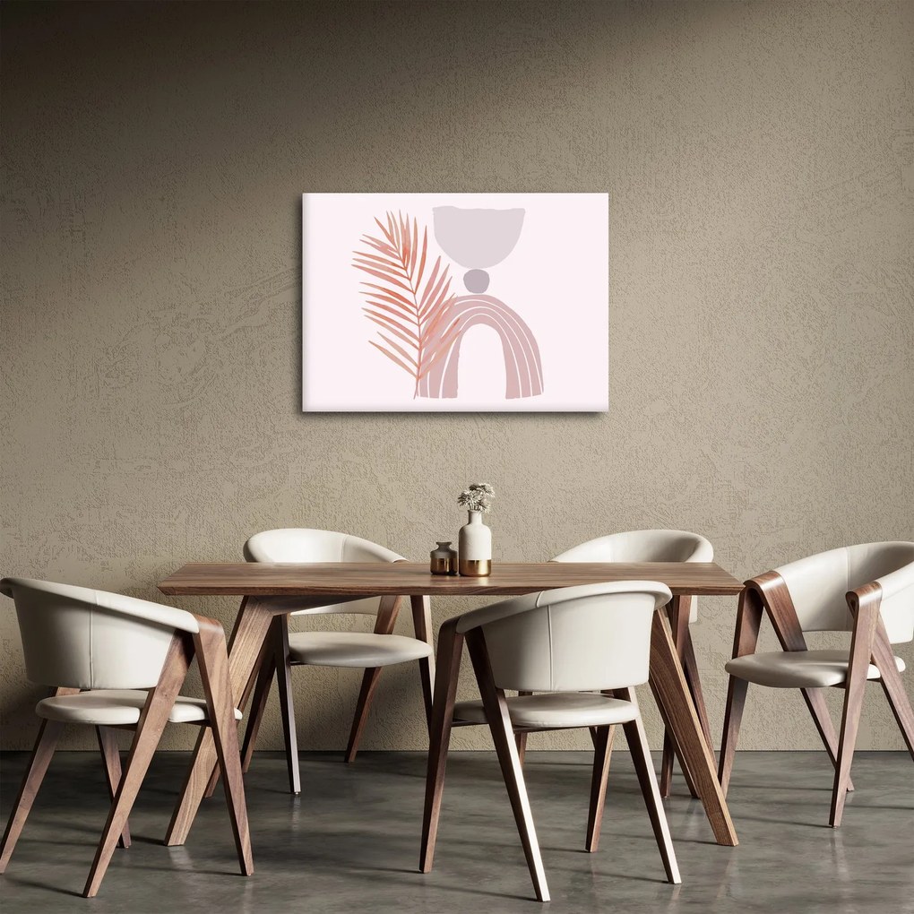 Obraz - Fialový minimalizmus N⁰1 (70x50 cm)