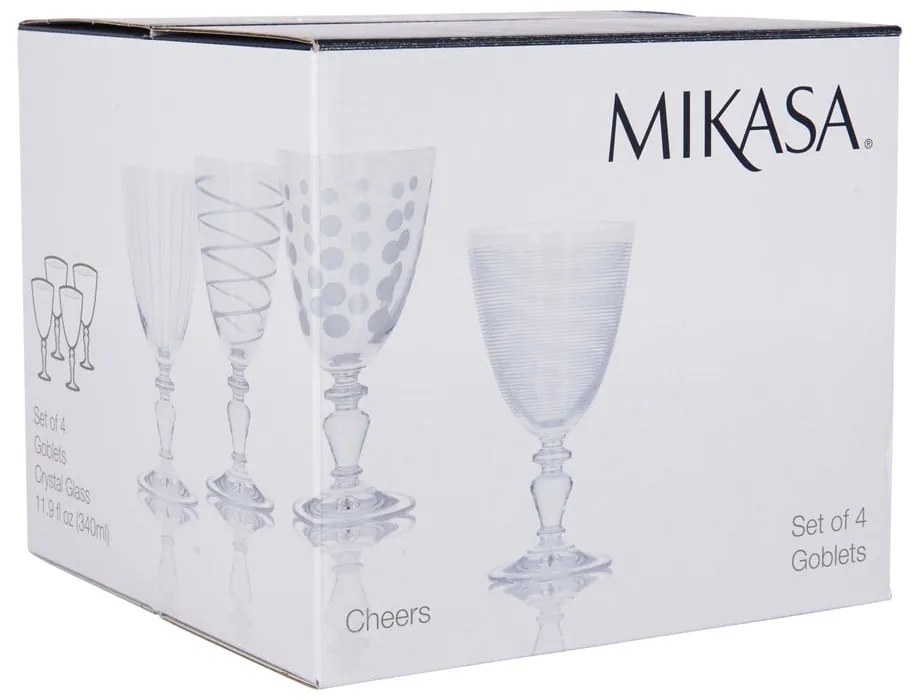 Poháre na koktaily v súprave 4 ks 340 ml Cheers - Mikasa
