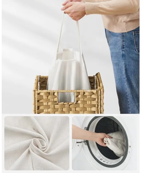 Kôš na bielizeň FLYN z ratanu