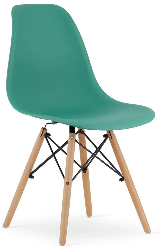 Jedálenská stolička OSAKA - tyrkysová
