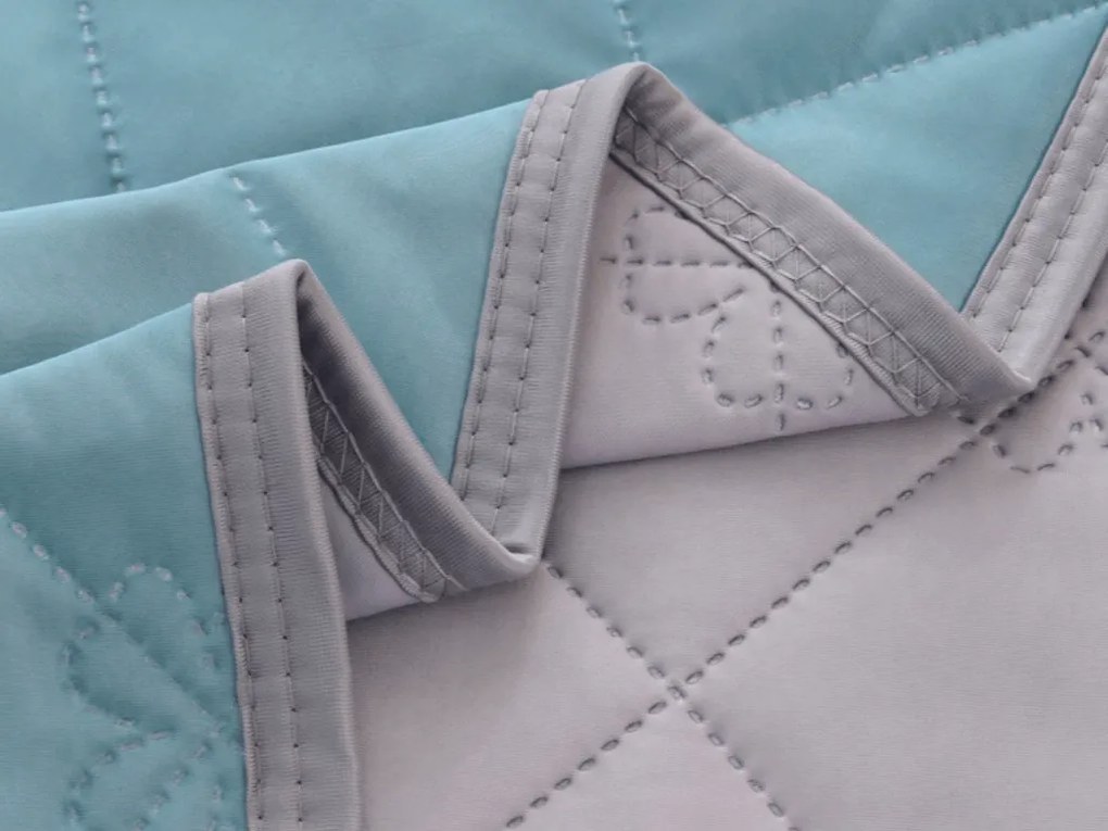 Chladiaca letná prikrývka ELARIA, tyrkysová Rozmer: 160 x 200 cm