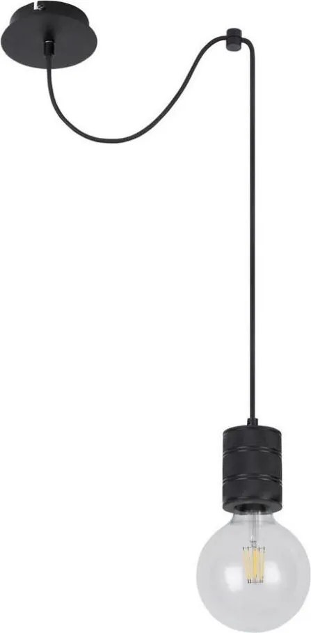 Globo 54030-1HLU - Závesný luster na lanku HERMINE 1xE27/60W/230V