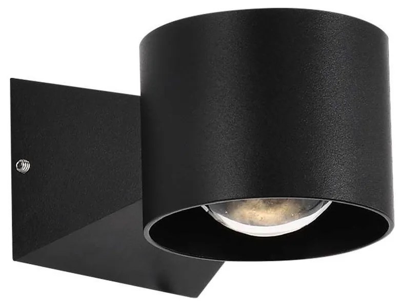 LED Vonkajšie nástenné svietidlo LED/5W/230V 3000K IP65 čierna