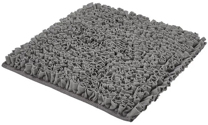 Kleine Wolke Koberček do kúpelne Antigua (antracitová, 60 x 60 cm)  (100272369)