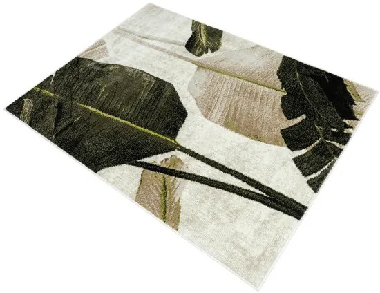 Koberec CLARA 02777A krémový / zelený