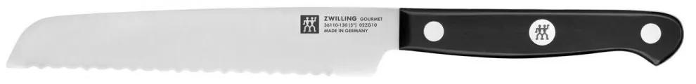 Samoostriaci blok na nože Zwilling Gourmet 7 ks, čierny, 36133-210