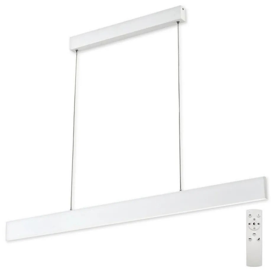 Top Light - LED Stmievateľný luster na lanku LED/30W/230V biela + DO