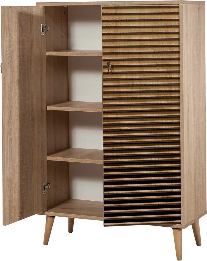 Skrinka Mega Sonoma Oak Stripes I