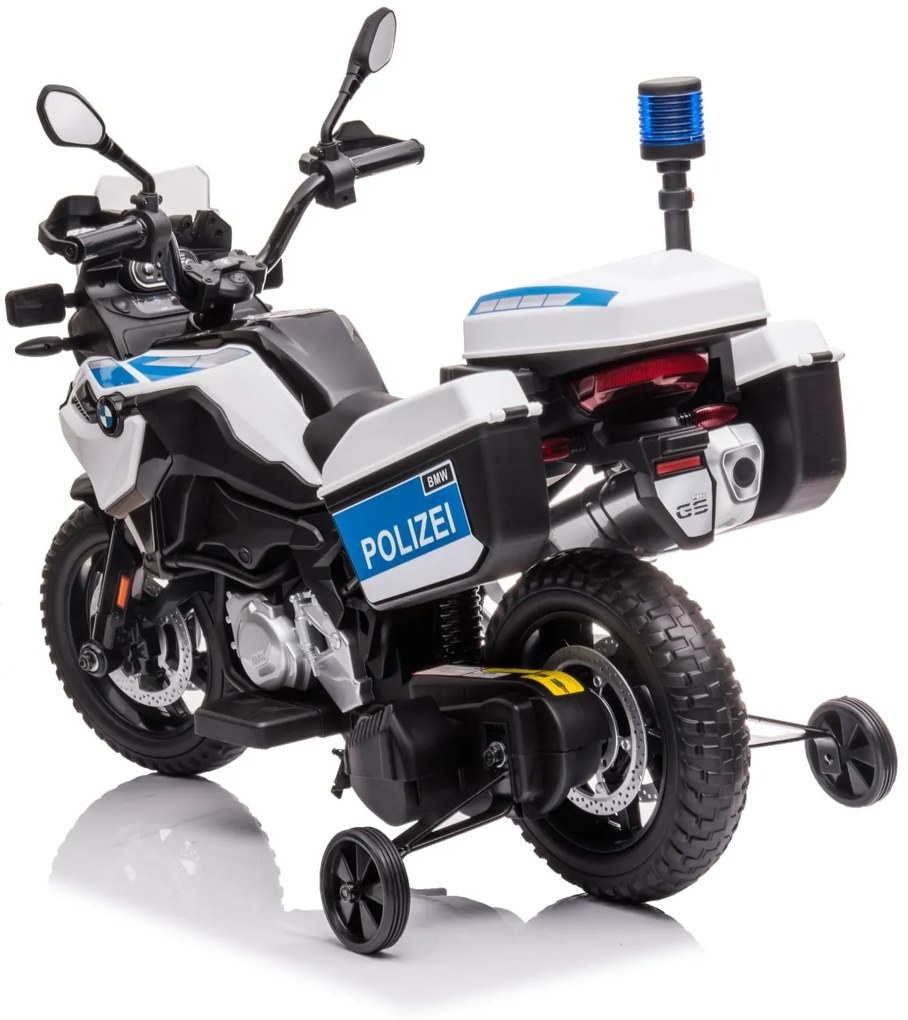 Detská elektrická motorka BestBerg BBCC-80W - BMW F 850 GS / od 3 rokov / nosnosť 30 kg / polícia