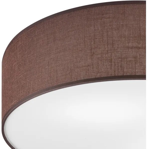 Stropné svietidlo SIRJA 2xE27/15W/230V pr. 45 cm hnedé