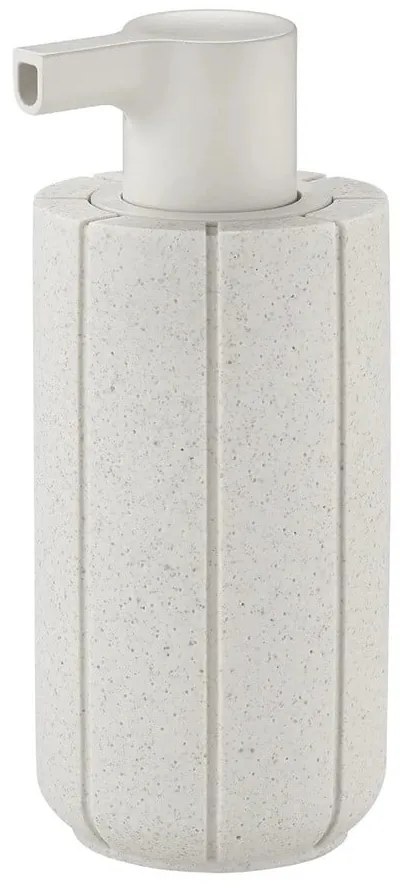 Krémovobiely dávkovač mydla z polyresínu 300 ml Kua – Blomus