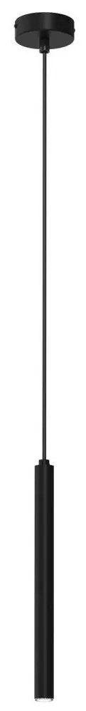 Luminex Luster na lanku YORU 1xG9/8W/230V 30 cm čierna LU4114