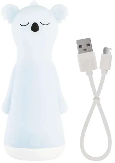 LED stmievateľná dobíjateľná detská baterka s nočným svetlom 2 v 1 LED/3,7V 1200 mAh