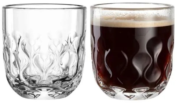 Leonardo pohár na cappuccino Gocce 220 ml 2 ks