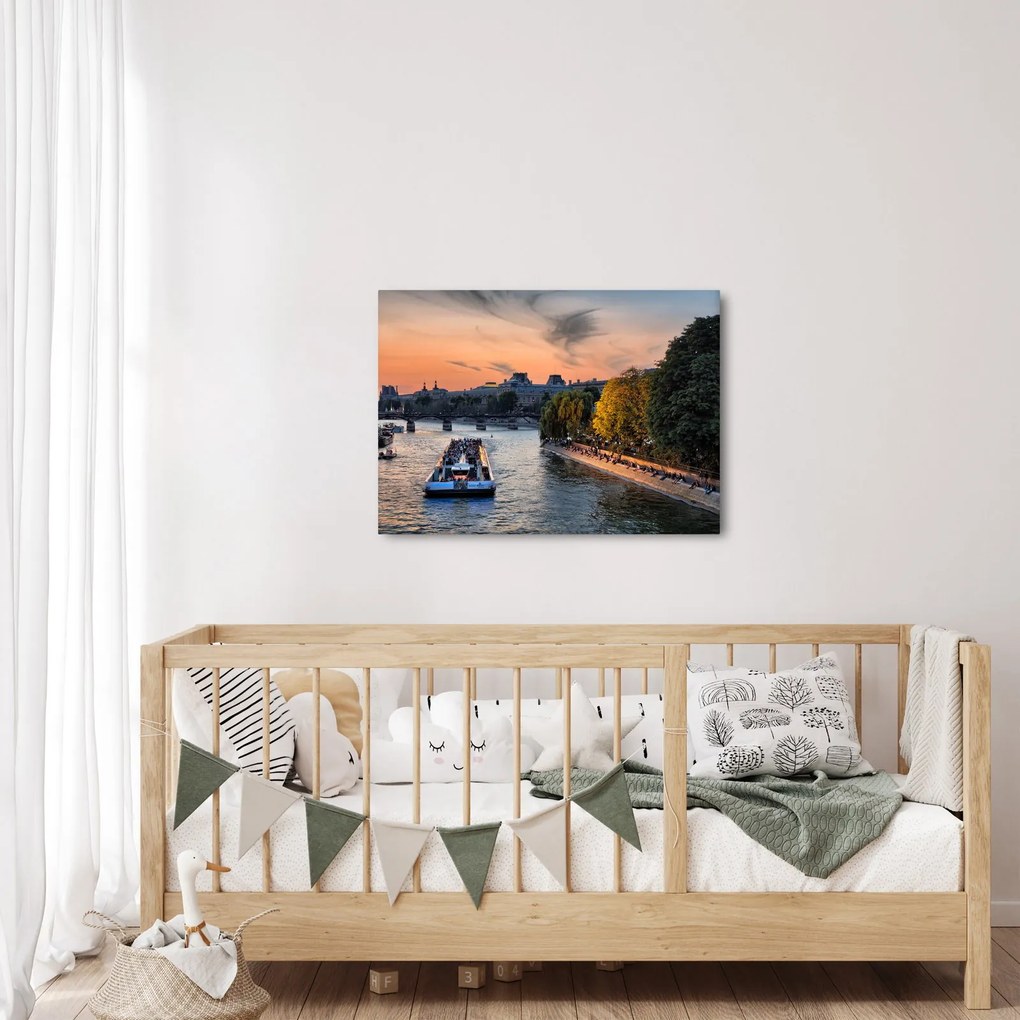 Obraz - loď na vyhliadkovej plavbe (70x50 cm)