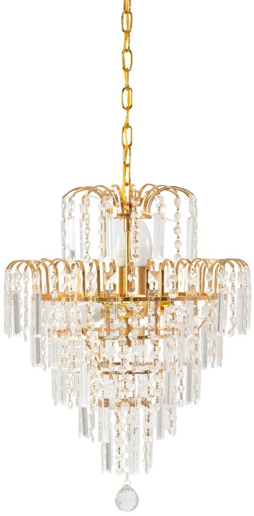 Toolight Toolight, stropné svietidlo 6xE14, zlatá lesklá, OSW-00684