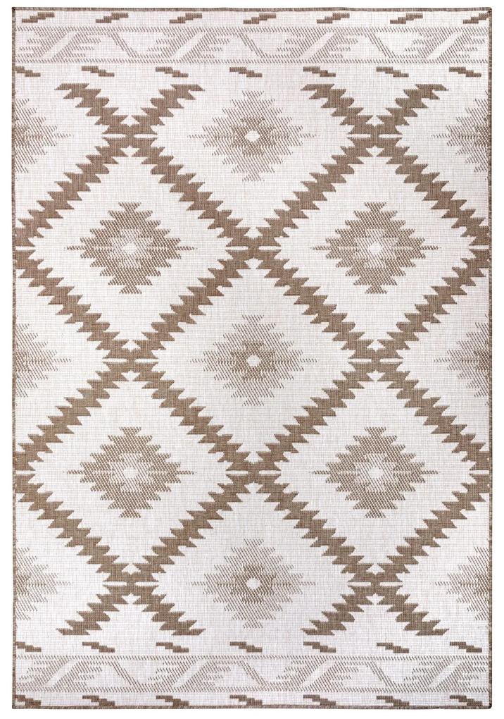NORTHRUGS - Hanse Home koberce Kusový koberec Twin Supreme 105458 Malibu Linen – na von aj na doma - 80x250 cm